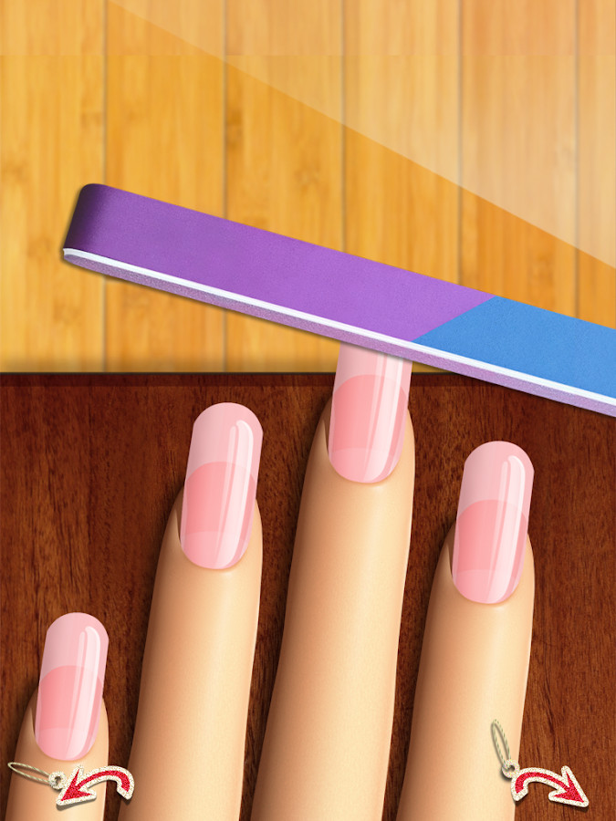 Real Nail Art Games
 Glow Nails Manicure Nail Salon Game for Girls™ Android
