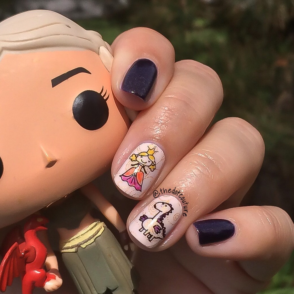 Real Nail Art Games
 Nail Art Game of Thrones Finale Mani – The Dot Couture