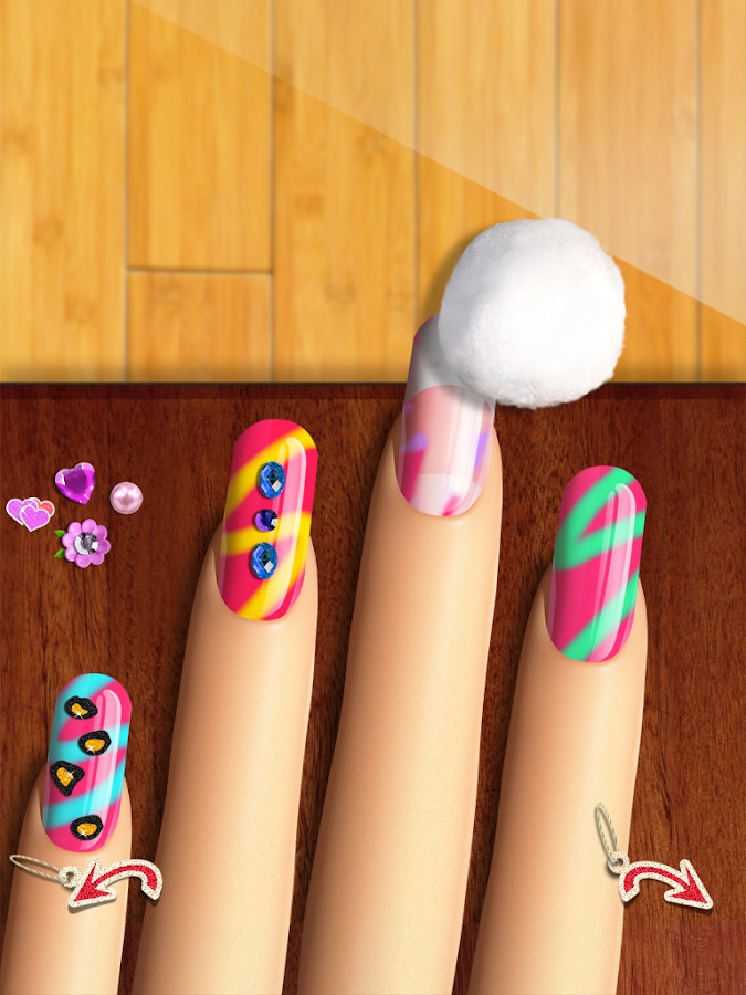 Real Nail Art Games
 Glow Nails Manicure Nail Salon Game for Girls™ Android