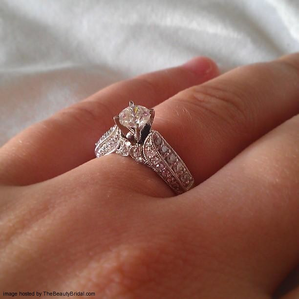 Real Wedding Rings
 of real engagement rings