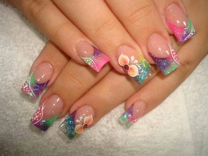 Really Pretty Nails
 6210 best Funky French Tip Nails images on Pinterest