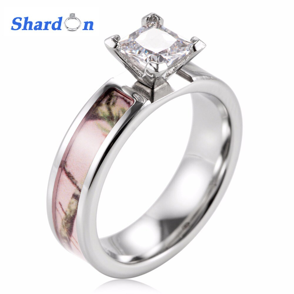 Realtree Camo Wedding Rings
 SHARDON La s Camo Engagement ring Pink Real tree