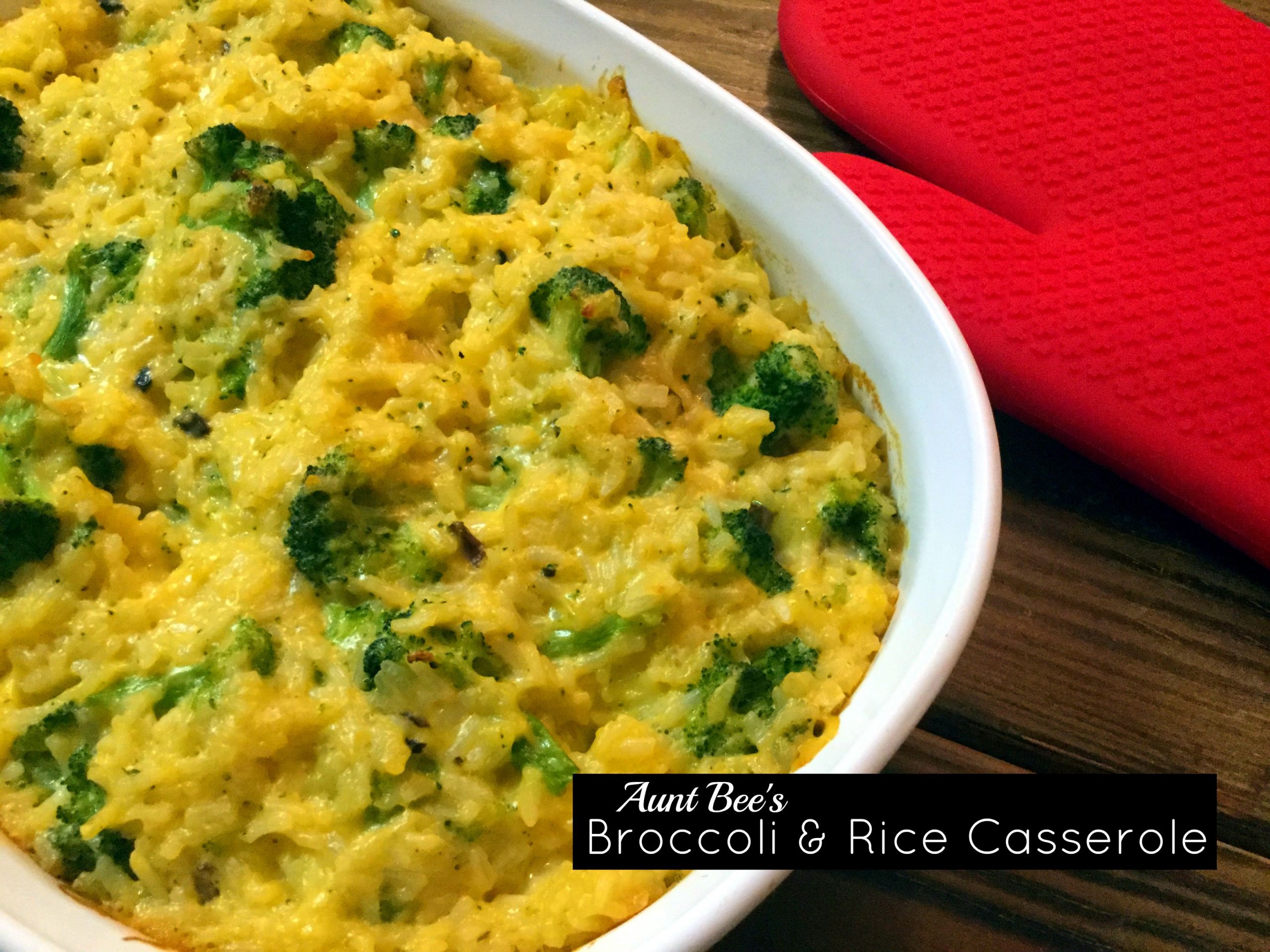 Recipe For Broccoli And Rice Casserole
 Broccoli & Rice Casserole Aunt Bee s Recipes