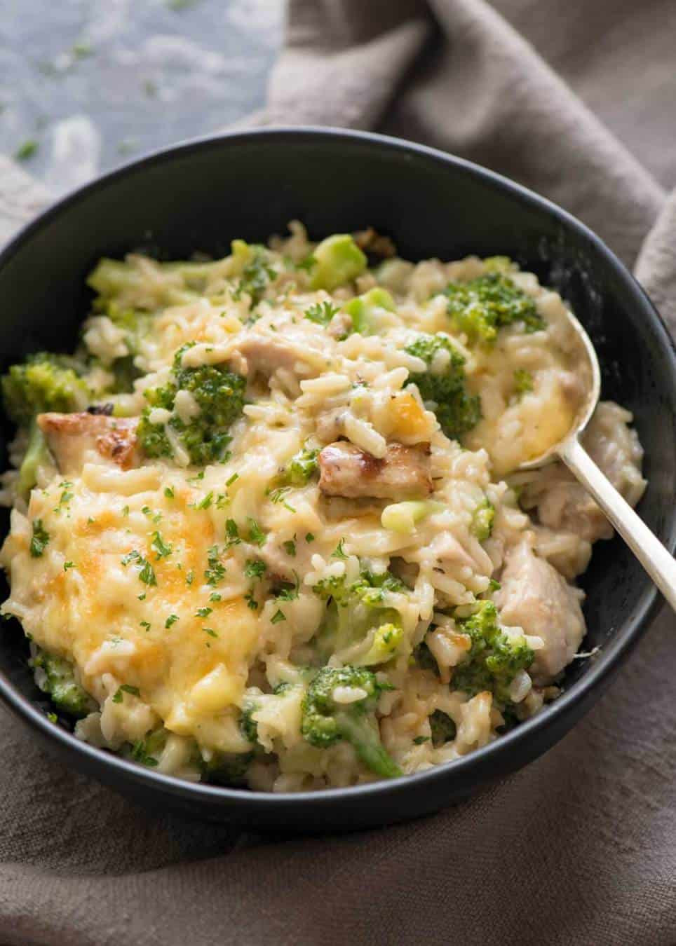 Recipe For Broccoli And Rice Casserole
 e Pot Chicken Broccoli Rice Casserole