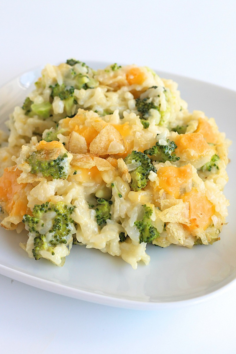 Recipe For Broccoli And Rice Casserole
 Cheesy Broccoli Rice Casserole