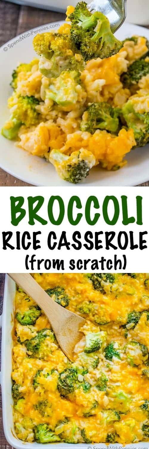 Recipe For Broccoli And Rice Casserole
 Broccoli Rice Casserole from Scratch Spend With Pennies