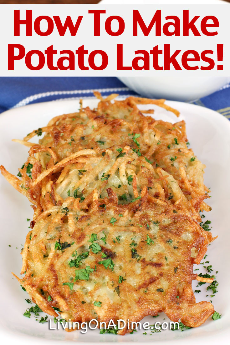 Recipe For Potato Latkes For Hanukkah
 Potato Latkes Recipe How To Make Latkes Potato Pancakes