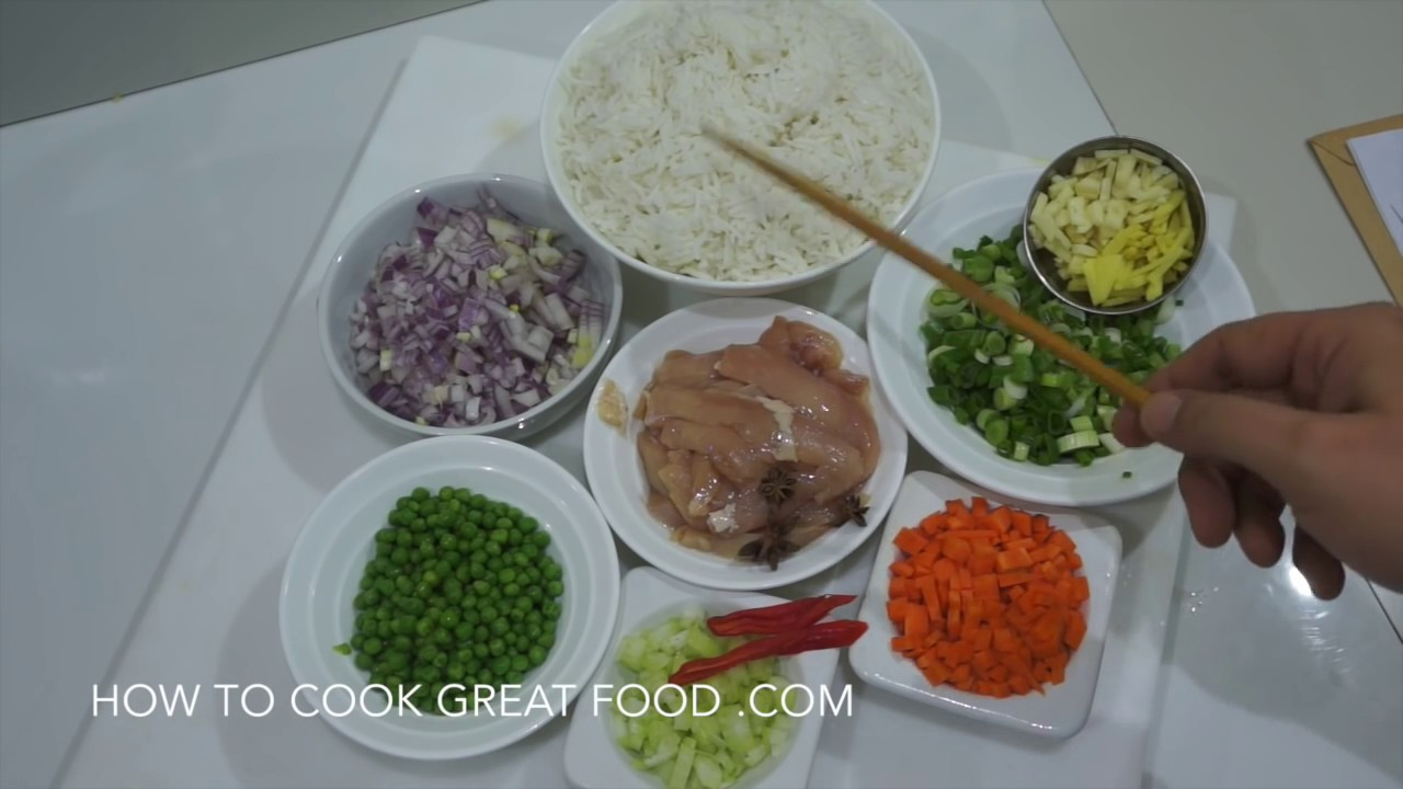 Recipes Chinese Fried Rice
 Chinese Chicken Fried Rice Recipe