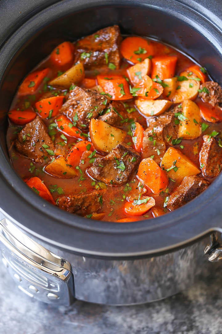 Recipes For Beef Stew Meat
 Cozy Slow Cooker Beef Stew