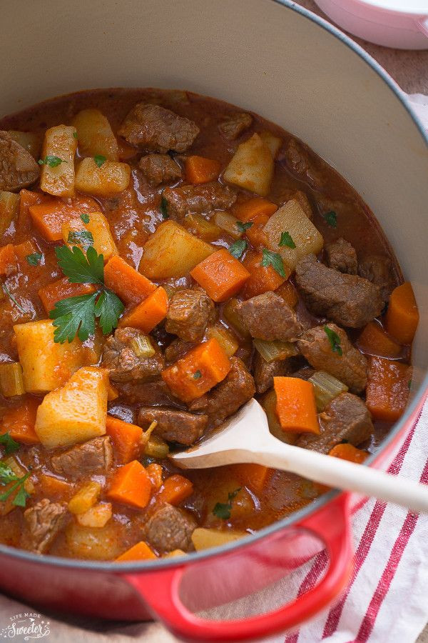 Recipes For Beef Stew Meat
 Classic Homemade Beef Stew Recipe in 2019