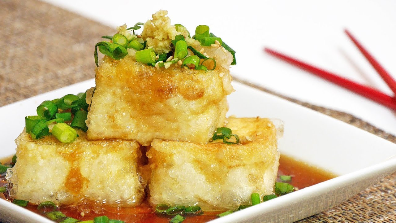 Recipes For Fried Tofu
 How to Make AGEDASHI TOFU Deep Fried Tofu Recipe