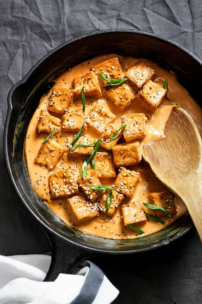 Recipes For Fried Tofu
 Tofu Stir Fry Recipe with Tahini Sauce — Eatwell101