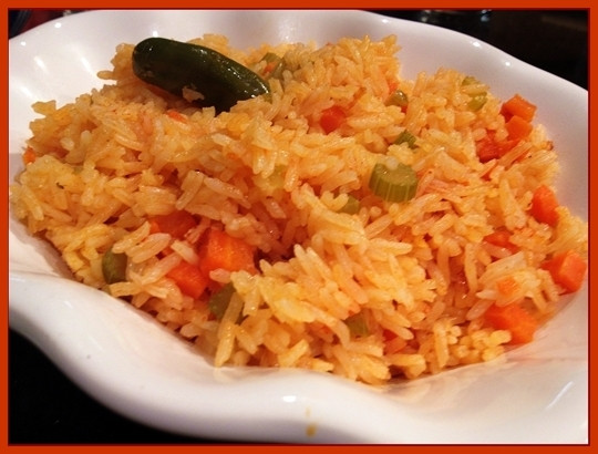 Red Mexican Rice
 Mexican Red Rice Recipe — Dishmaps