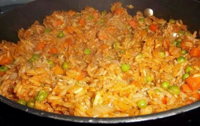 Red Mexican Rice
 Mexican Red Rice Recipe — Dishmaps