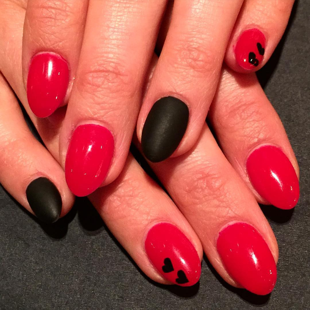 Red Nail Ideas
 21 Black and Red Nail Art Designs Ideas
