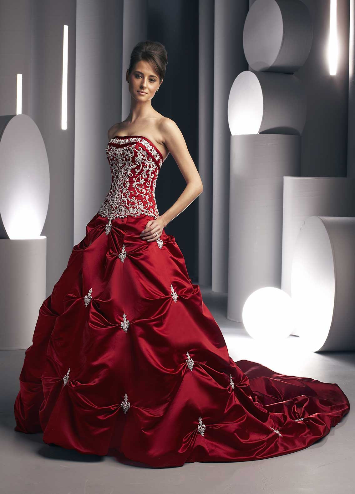 Red Wedding Gowns
 Wedding By Designs Red wedding dress