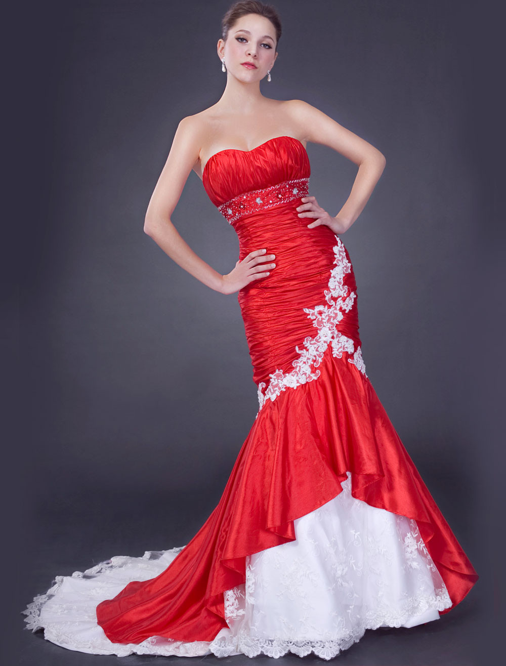 Red Wedding Gowns
 Wallpapers Background Bridal Red Wedding Dresses