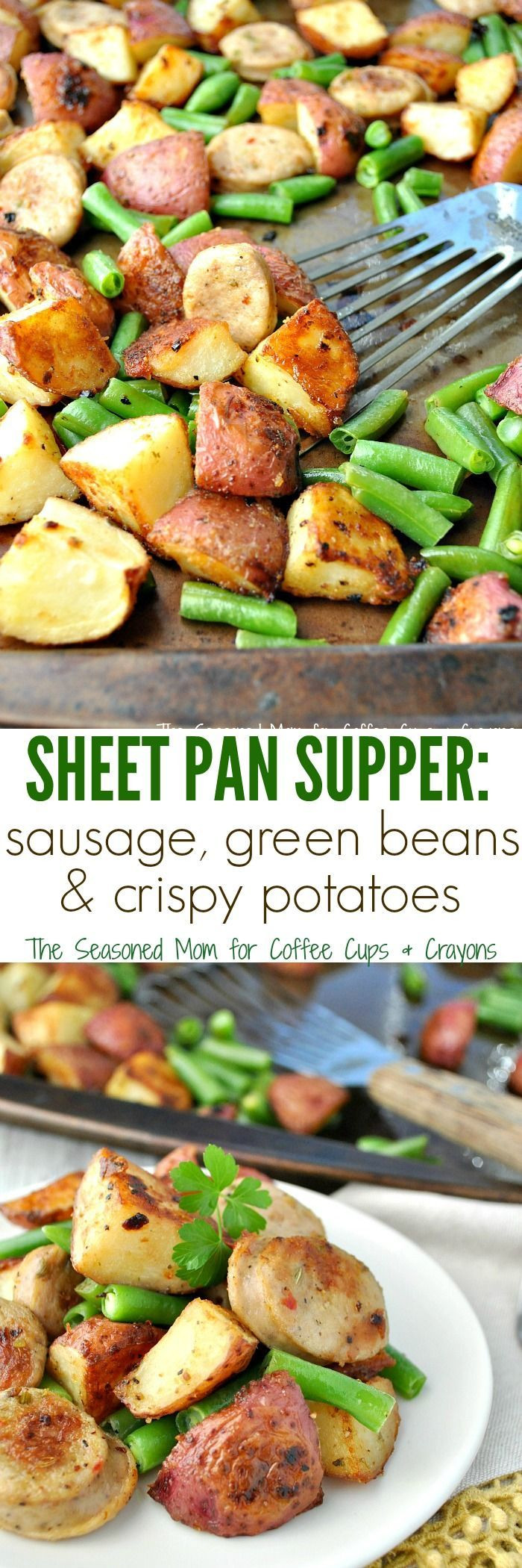 Ree Drummond Sheet Pan Dinners
 Sheet Pan Supper Sausage Green Beans & Crispy Potatoes