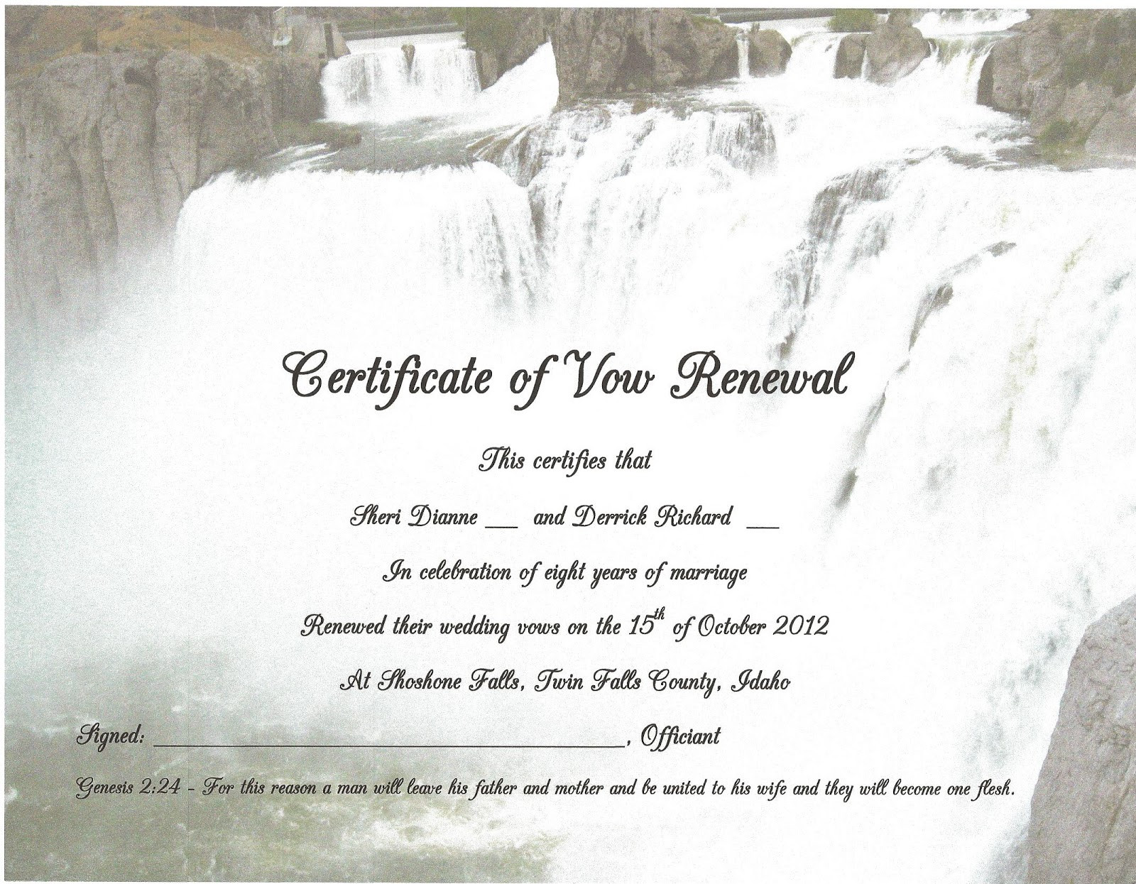 Renewal Wedding Vows
 Renew Your Wedding Vows in all 50 States