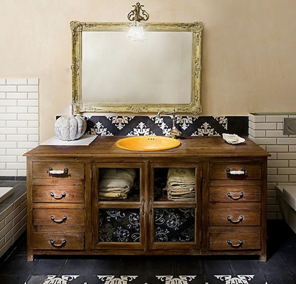 Repurposed Bathroom Vanities
 Affordable Repurposed Furniture to Outfit Your New Apartment