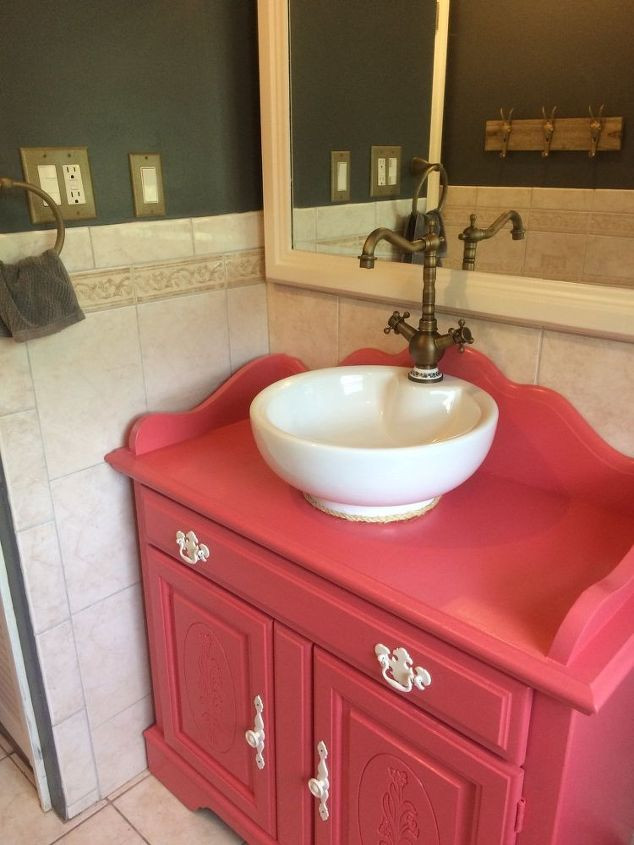 Repurposed Bathroom Vanities
 Repurposed Old Dry Sink Turned Bathroom Vanity
