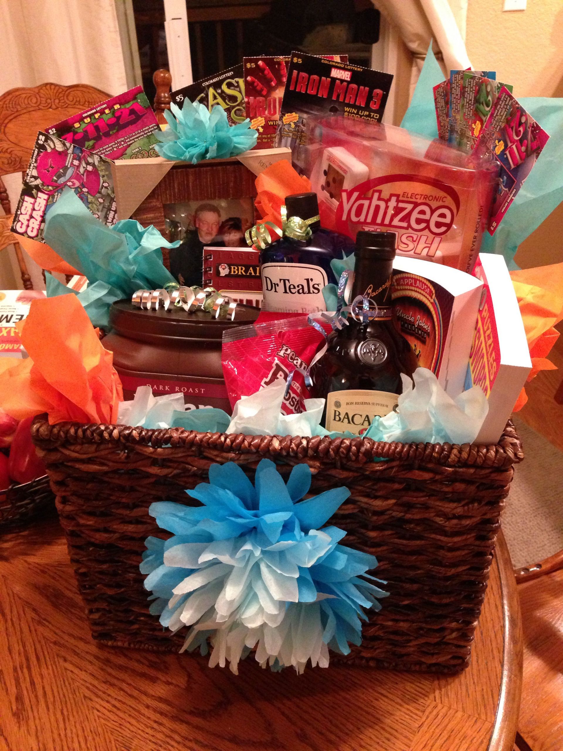 Retirement Party Gift Ideas
 Retirement basket