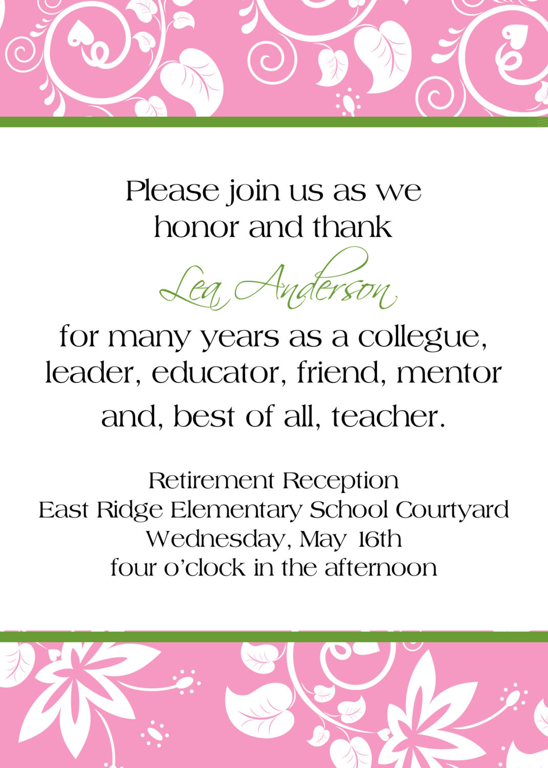 Retirement Party Invitation Wording Ideas
 PARTY INVITATION QUOTES FOR TEACHERS image quotes at