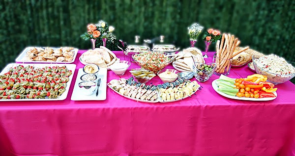 Reveal Party Food Ideas
 Glam Baby Gender Reveal Party