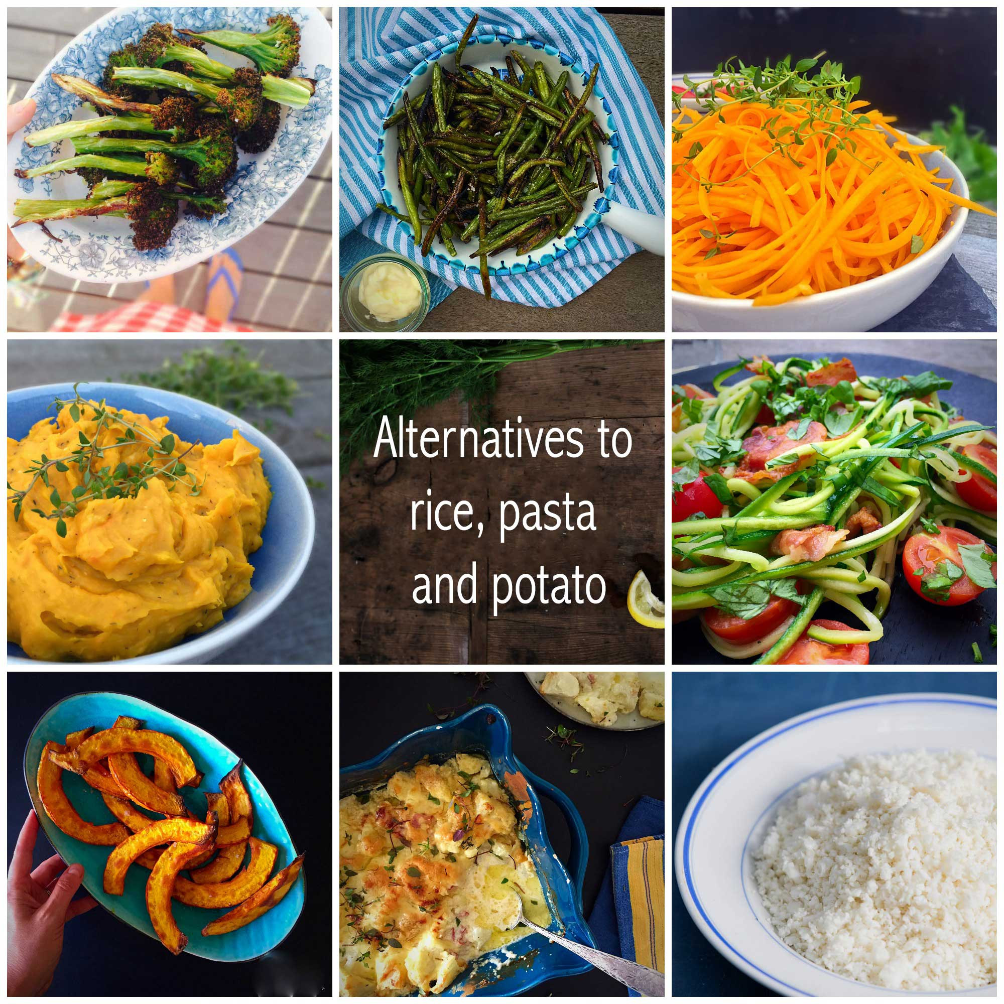 Rice Noodles Carbs
 8 low carb alternatives to rice pasta and potatoes