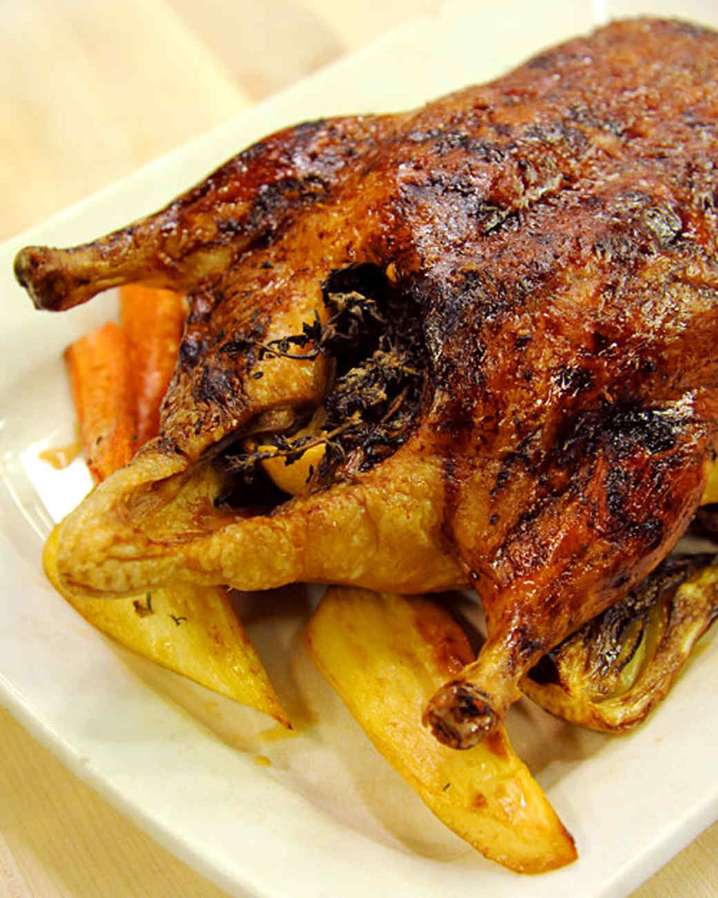 Roast Duck Recipes
 Slow Roasted Balsamic Glazed Duck Recipe & Video