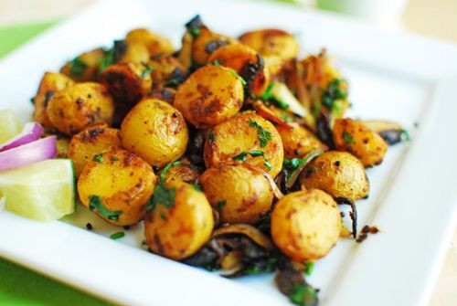 Roasted Baby Potatoes Recipes
 Spicy Roasted Baby Potatoes Recipe