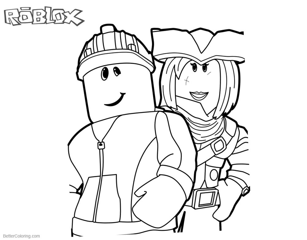 Roblox Printable Coloring Pages
 Roblox Coloring Pages Friends Free Printable Coloring Pages