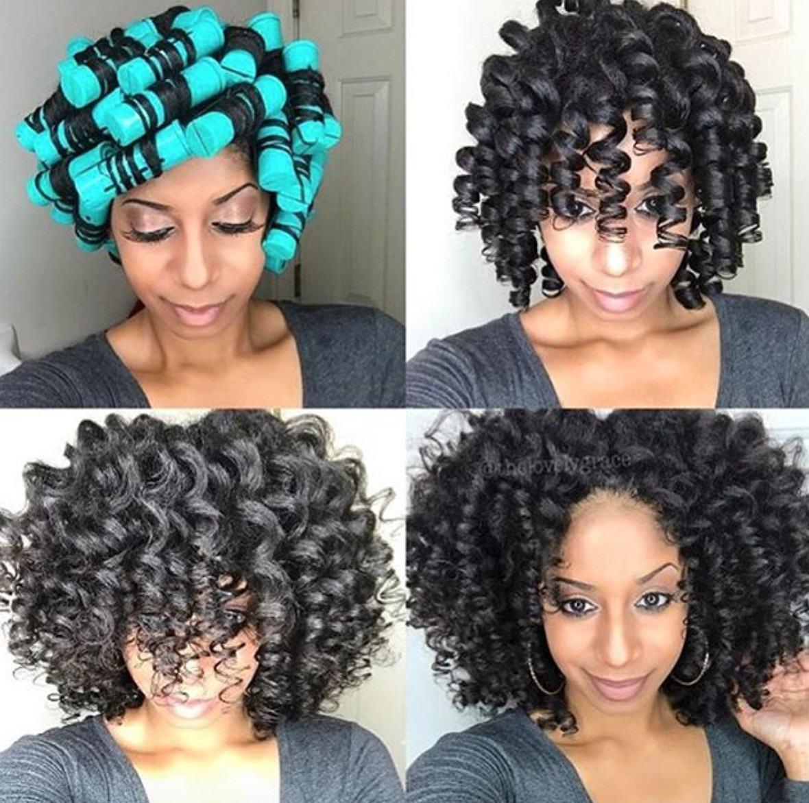 Roller Set Hairstyles For Black Hair
 Pin by Black Hair Information Coils Media Ltd on Natural