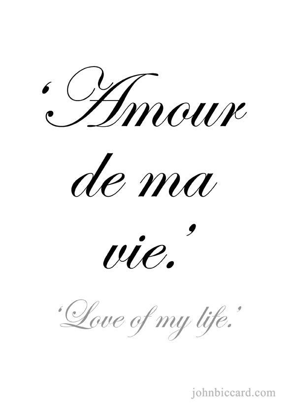 Romantic French Quote
 Pin by Metka Guzelj on Quotes