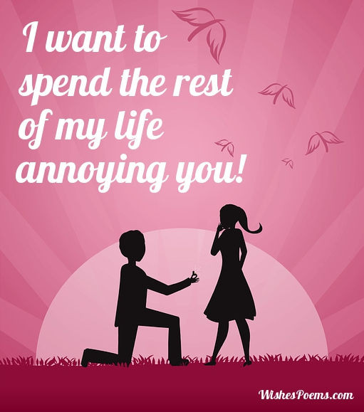 Romantic Funny Quote
 35 Cute Love Quotes For Her From The Heart