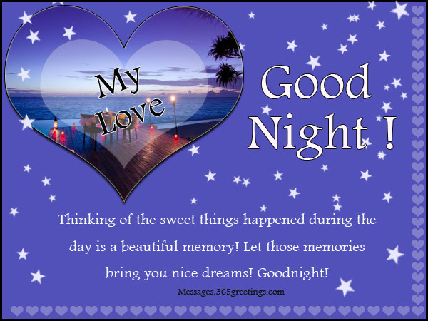 Romantic Good Night Quotes For Her
 Romantic Good Night Messages 365greetings