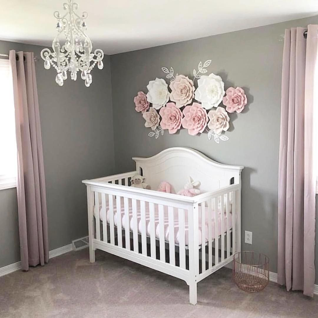 Room Decor For Baby
 Simple and pretty 🌸 Via abbielu handmade