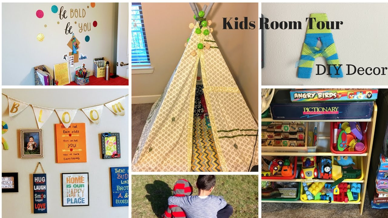 Room Tour Kids
 Kids Room Tour and DIY Decor Organization