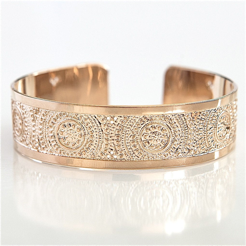 Rose Gold Cuff Bracelet
 Rose gold bracelet rose gold bangle dots bracelet dainty