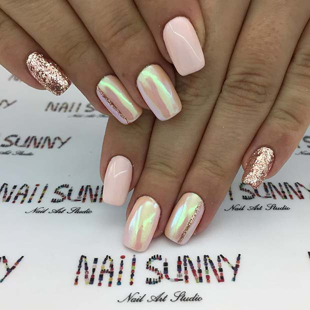 Rose Gold Nail Ideas
 23 Beautiful Prom Nails for Your Big Night