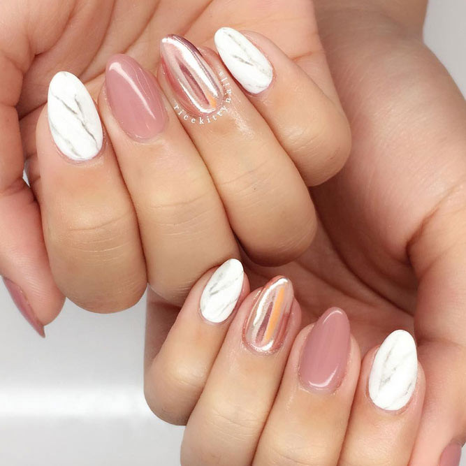 Rose Gold Nail Ideas
 45 Fantastic Summer Nails Colors To Try