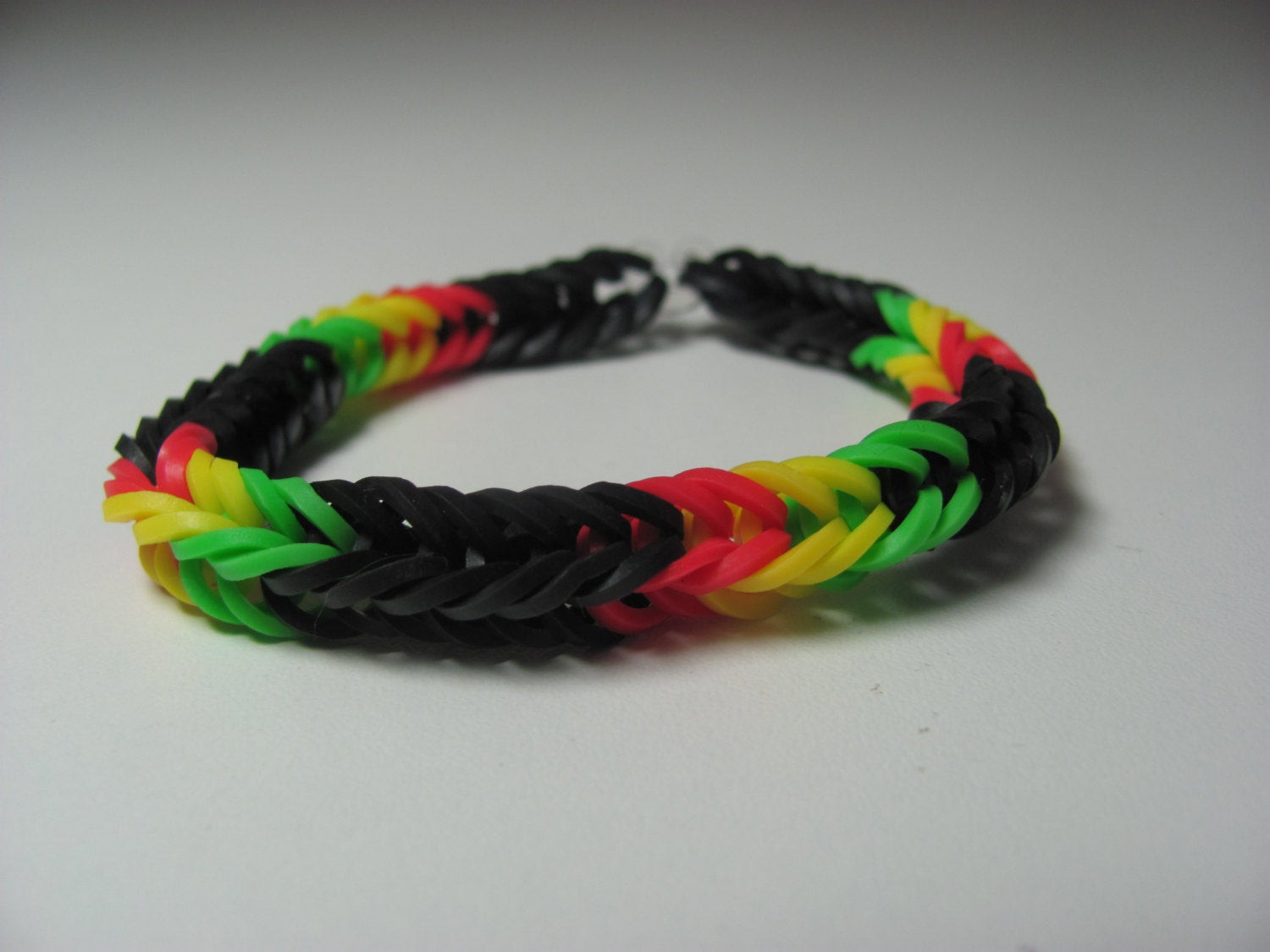 Rubber Band Bracelets
 Rainbow Loom rubber band stretch bracelet fish tail pattern