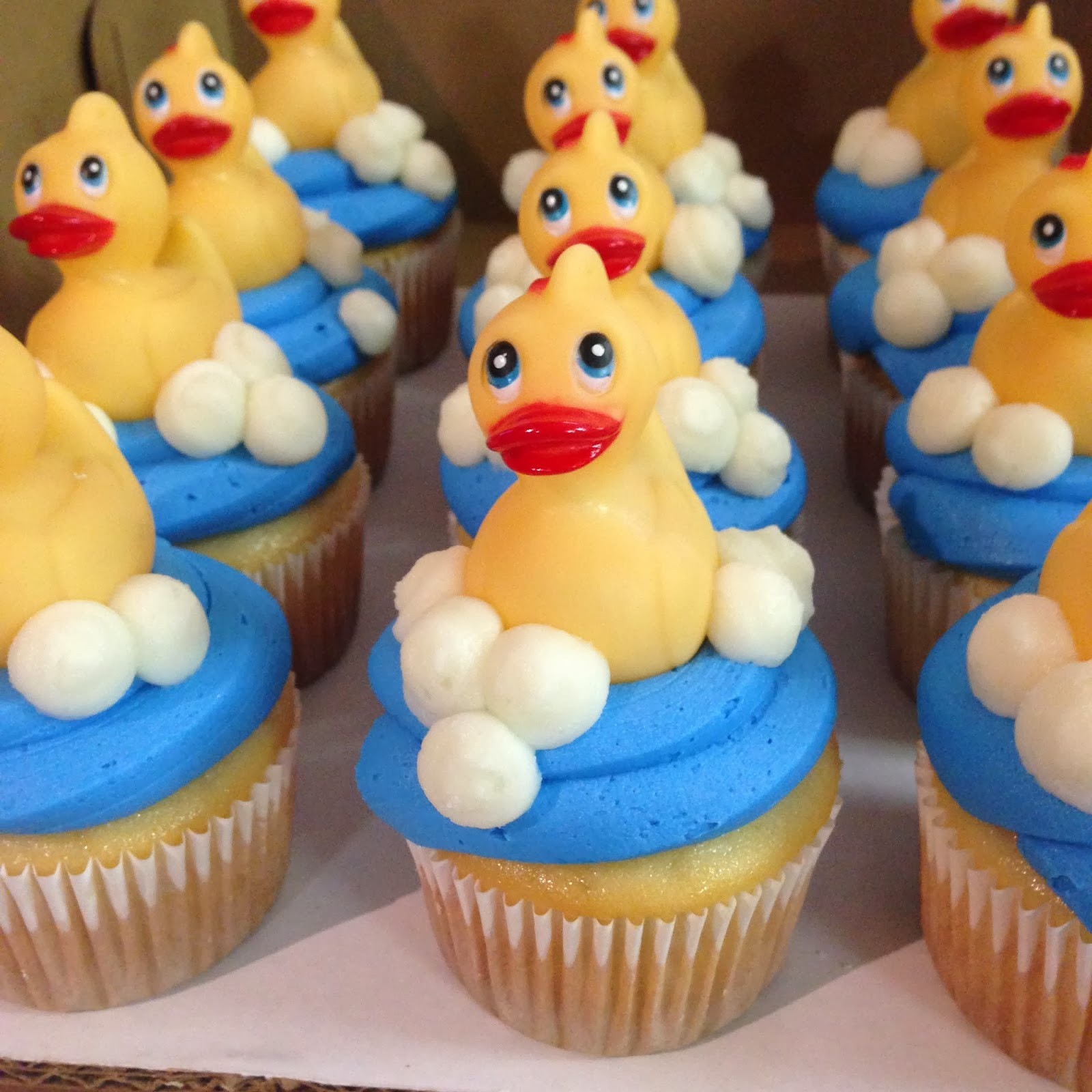 Rubber Duckie Cupcakes
 Cakes by Mindy Rubber Duckie Cupcakes