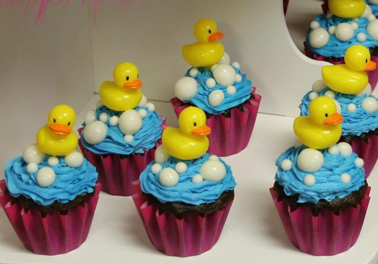 Rubber Duckie Cupcakes
 Rubber ducky Cupcakes Baby Shower Pinterest
