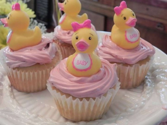 Rubber Duckie Cupcakes
 10 Must Haves at Your Rubber Ducky Baby Shower