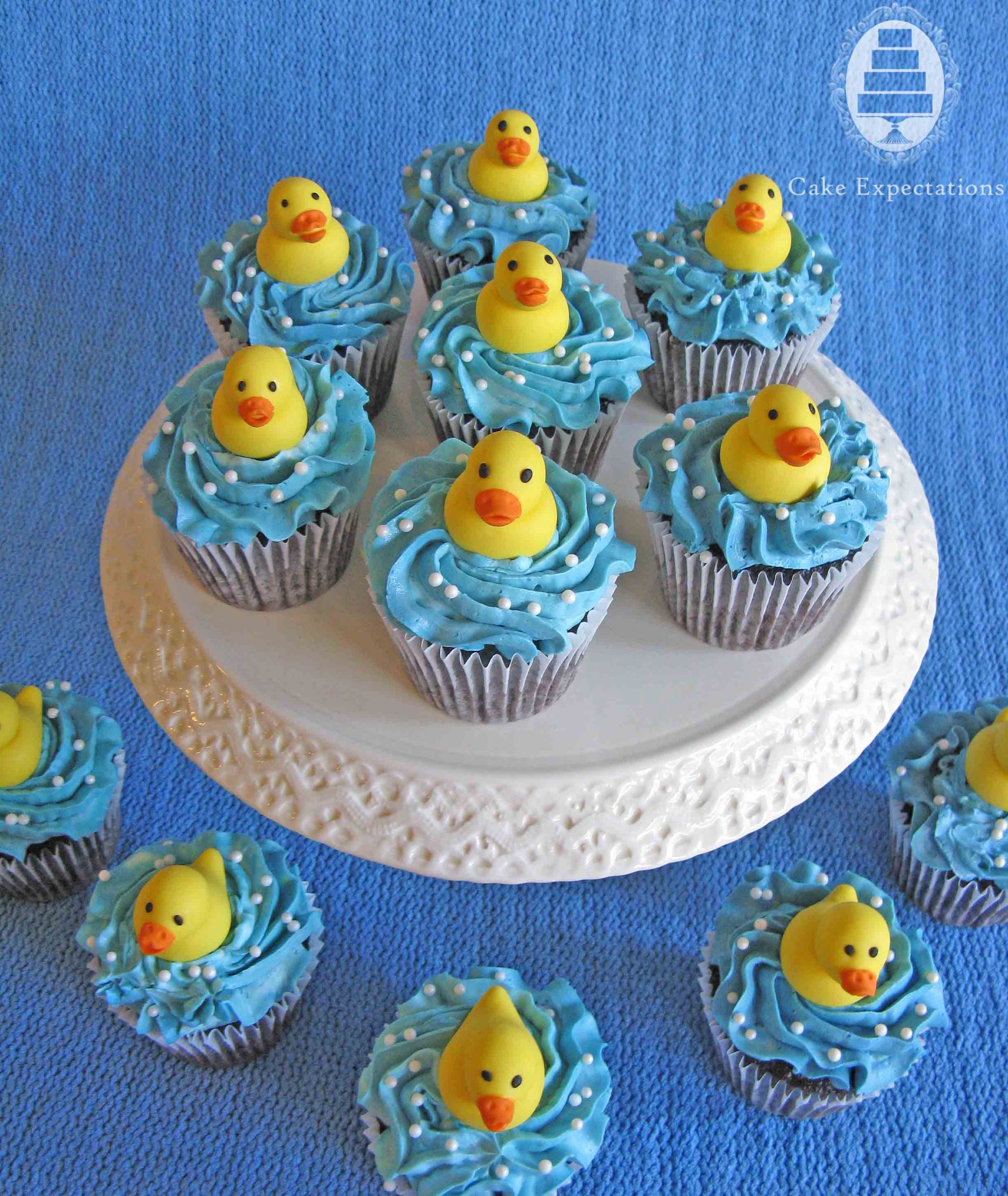 Rubber Duckie Cupcakes
 Cake Expectations – Blog Archive