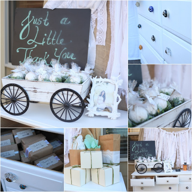 Rustic Baby Shower Decor
 vintage pretty Rustic Outdoor Baby Shower