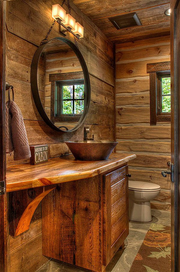 Rustic Bathroom Vanity Mirrors
 26 Impressive Ideas of Rustic Bathroom Vanity