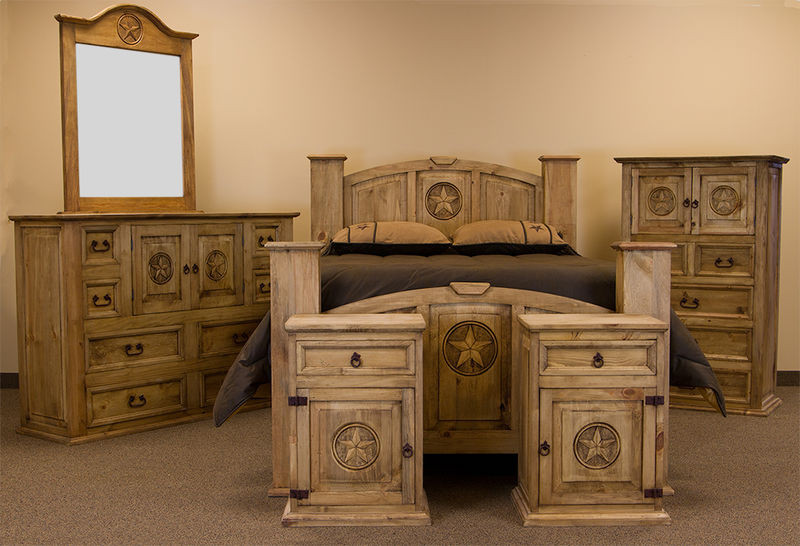 Rustic Bedroom Set
 Dallas Designer Furniture