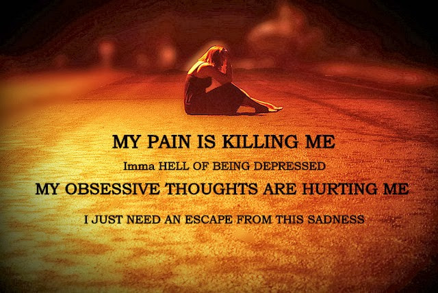 Sad Quotes About Pain
 Pain And Depression Quotes QuotesGram